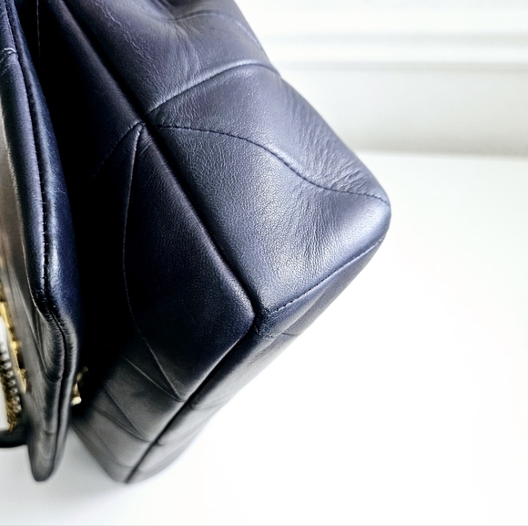 Yves Saint Laurent Navy Blue Jamie Bag - Picture 9 of 15